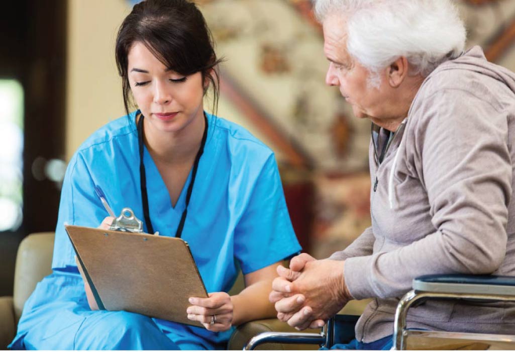 senior male dental patient gets a second opinion on a major dental treatment